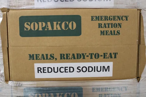 Vista 7 de Caja de comidas listas para comer (16 comidas) – Comidas de supervivencia alimentaria reducida en sodio – Ración de alimentos de emergencia