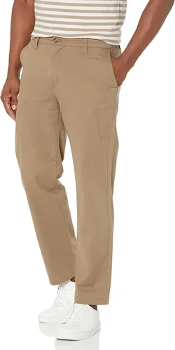 Vista 10 de Nautica Pantalón Chino de Corte Clásico con Frente Plano Elástico Sólido Deck para Hombre