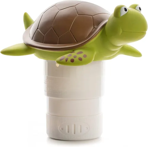 Vista 10 de XY-WQ Flotador de cloro, dispensador de cloro flotante para piscina (cocodrilo), se adapta a tabletas de 1 y 3 pulgadas para piscinas grandes