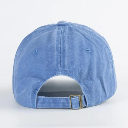 Vista 3 de LANGZHEN Gorra de béisbol unisex 100% algodón, para hombres y mujeres, de mezclilla lavada, ajustable, sombrero de papá