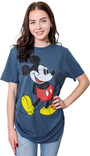 Vista 5 de Disney Mickey Mouse - Camiseta clásica de pie envejecida