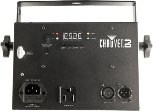 Vista 2 de CHAUVET DJ Mini Kinta IRC Compact LED Derby DJ Efecto Luz w/Capacidad Inalámbrica