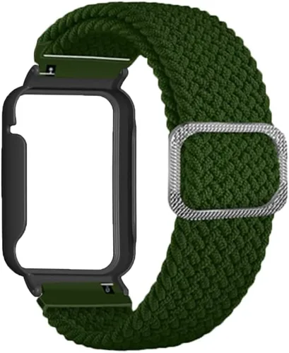 Vista 2 de Senter Correa de repuesto de liberación rápida de nailon suave para Huawei Band 7 pro Smart Watch