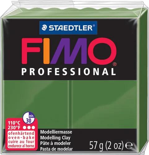 Vista 8 de Staedtler Fimo Professional - Arcilla de modelado endurecida para horno, 57G, color negro