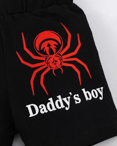 Vista 64 de Conjunto de ropa de verano para bebé y niño, camiseta de manga corta de algodón, pantalones cortos de dinosaurios, conjunto de ropa para niño