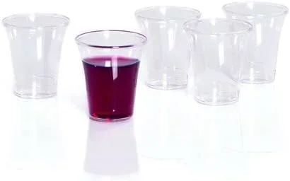 Vista 5 de BROADMAN CHURCH SUPPLIES Vasos de comunión de plástico, desechables, reciclables, 1000