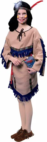 Vista 4 de Mocasines de hippie o indio para niños, Marrón