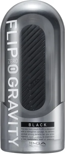 Vista 2 de TENGA FLIP Zero Gravity TFZ-005 - Funda masturbadora masculina reutilizable, color negro gravedad