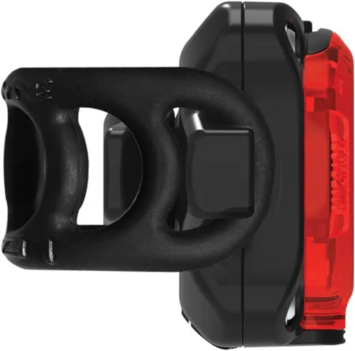Vista 2 de LEZYNE Zecto Drive 200+ - Luz trasera LED impermeable IPX7 recargable por USB, con múltiples modos de sólido y flash, correa de montaje de goma