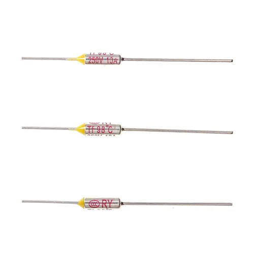 Vista 39 de Fusible térmico de temperatura metálica RY65 149.0 °F 149 ℉ 10A 250V 10 piezas