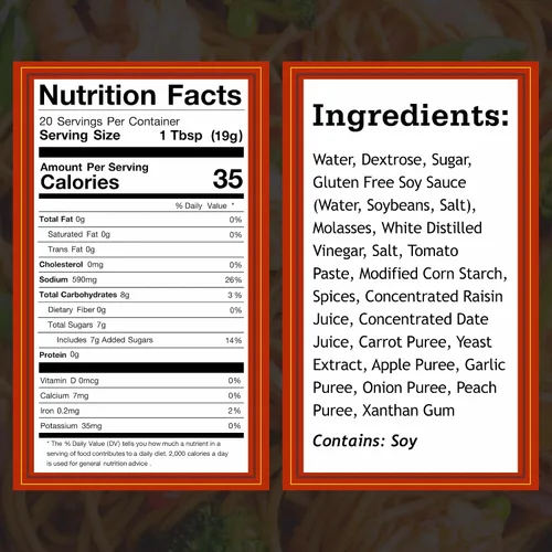 Vista 2 de Salsa Otafuku Yakisoba para fideos salteados japoneses (14 onzas) Auténtico sabor Umami sin gluten y vegano, sin sabores, colores ni conservantes