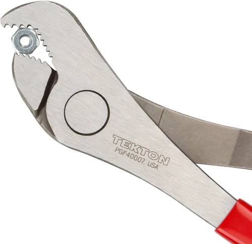 Vista 4 de TEKTON Alicates de mandíbula de tuerca de 7-3/4 pulgadas PGF40007 Fabricado en Estados Unidos