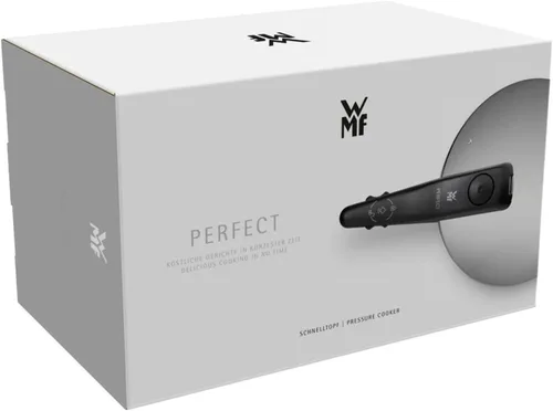 Vista 17 de WMF Perfect Rapid Cooker - Olla de cocción rápida (7.1 in de diámetro, 2 litros y medio, con protección contra llamas), acero inoxidable