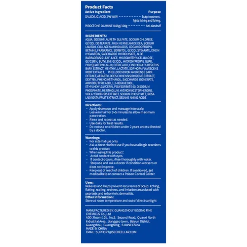 Vista 8 de Champú de psoriasis Dermatitis seborreica Antifúngico anticaspa Champú foliculitis copos Tratamiento del cuero cabelludo para hombres y mujeres