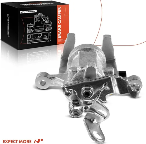 Vista 8 de A-Premium Pinza de freno de disco trasera izquierda sin soporte Compatible con modelos Audi y Volkswagen: A3, A3 Quattro, Beetle, Eos, Golf, Golf