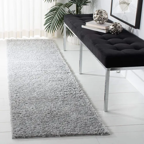 Vista 71 de SAFAVIEH Colección August Shag - Alfombra de área de 6 x 9 pies, color lila, diseño sólido, no desprende pelusa y de fácil cuidado, grosor de 1.2