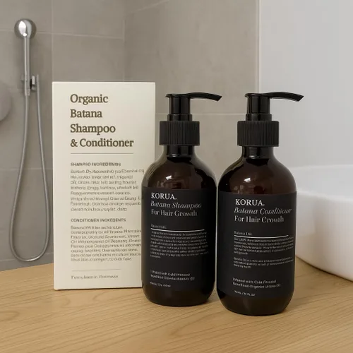 Vista 5 de Champú y acondicionador de aceite Batana para el crecimiento del cabello y un cabello saludable