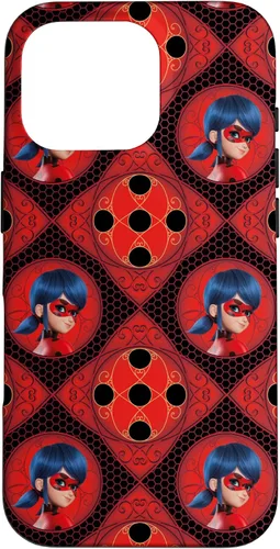 Vista 20 de Miraculous Ladybug and Cat Noir The Movie LB Pattern Case para iPhone 17