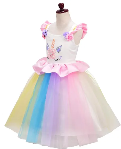Vista 3 de Dressy Daisy - Disfraz de unicornio para niñas pequeñas