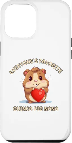 Vista 6 de iPhone 15 Funny Everyone's Favorite Guinea Pig Nana Mom Case