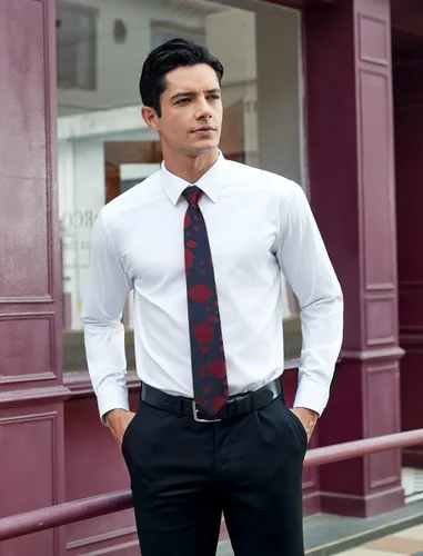 Vista 79 de Corbatas florales tejidas clásicas para hombre, corbata cuadrada de bolsillo, corbatas formales para hombres, boda con pañuelo