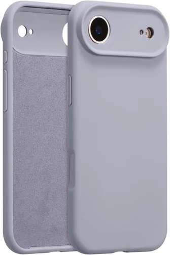Vista 49 de Funda de silicona para iPhone Air, con [protección completa de la cámara] [forro de microfibra suave antiarañazos], funda de silicona líquida ultra