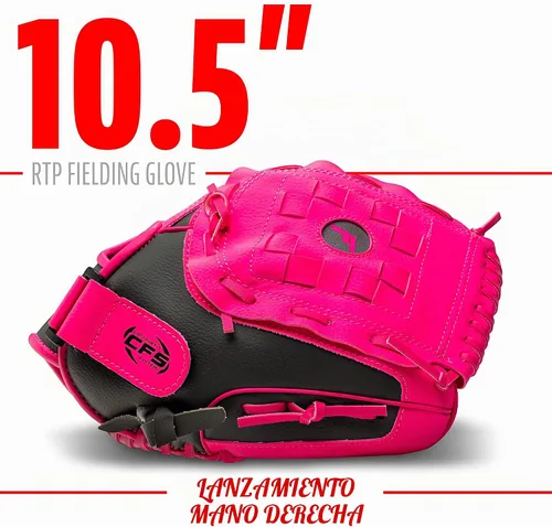 Vista 4 de Franklin Sports RTP Teeball Glove - 10.5" Right Hand Throw - Pink