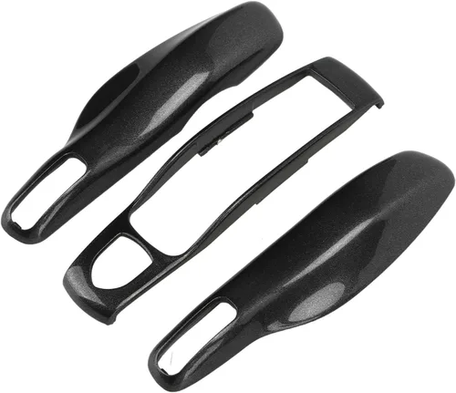 Vista 7 de Fydun Coche Key Fob Cover Shell Protector Key Fob Cover Assembly 3 Piezas para Panamera Cayman 911 718()