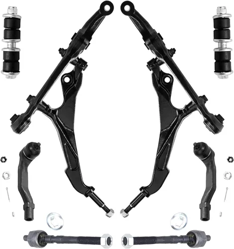 Vista 364 de Detroit Axle - Kit de brazos de control de extremo de 8 piezas para Toyota 2001-2003 Highlander 2002-2003 Camry Lexus ES300, 2 conjuntos de brazos