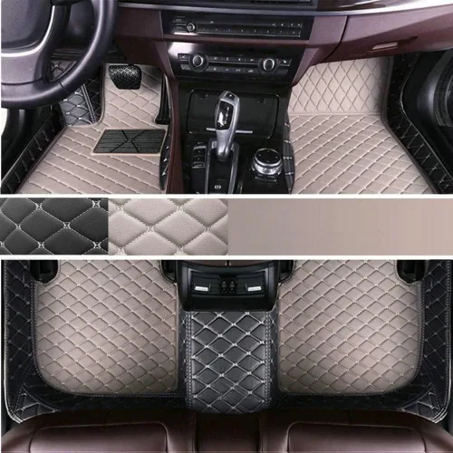 Vista 18 de Alfombrillas automotrices personalizadas para 99.99 % de los sedán, SUV, automóvil deportivo, hombres y mujeres, protección completa, almohadillas
