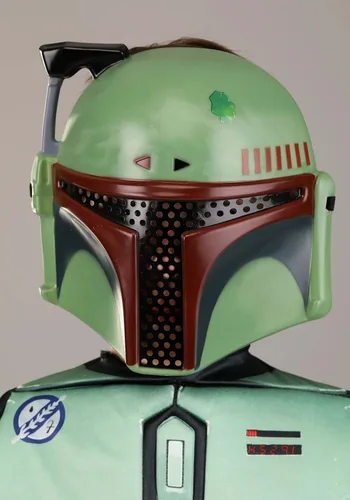Vista 3 de Star Wars - Disfraz de Boba Fett Deluxe para niños
