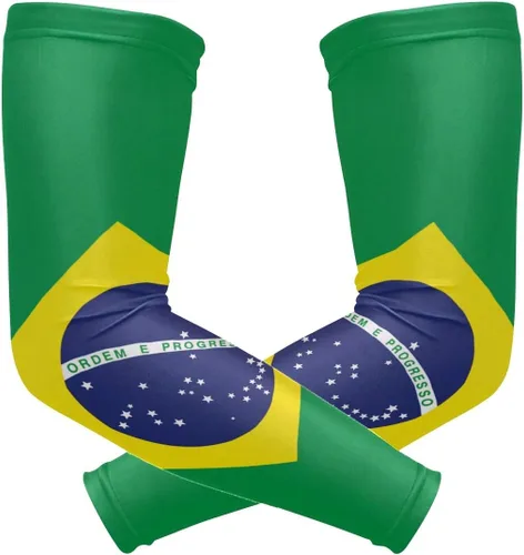 Vista 10 de CHLBOJ Mangas de brazo, mangas deportivas, mangas de compresión de protección solar para cubrir el brazo