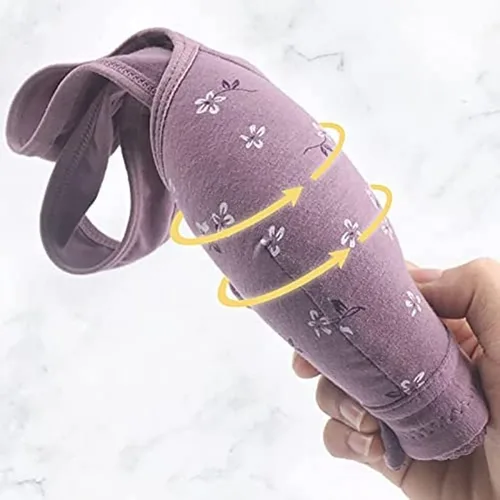 Vista 5 de Brasier Daisy con broches frontales para personas mayores, brasier cómodo con botones frontales, sujetadores deportivos