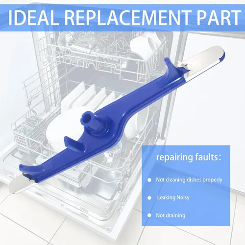 Vista 3 de 1545680 5304517203 Brazo de pulverización inferior para lavaplatos Compatible con Frigidaire Kenmore Piezas de repuesto EAP12585623 1545680