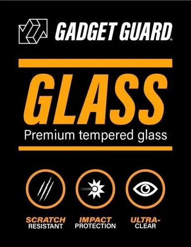 Vista 3 de Gadget Guard - Protector de pantalla de cristal para Apple iPhone 14 Plus / 13 Pro Max - Transparente