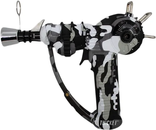 Vista 9 de Encendedor de Antorcha Raygun de THiCket, con Llama Ajustable y Bloqueo de Seguridad (Negro)