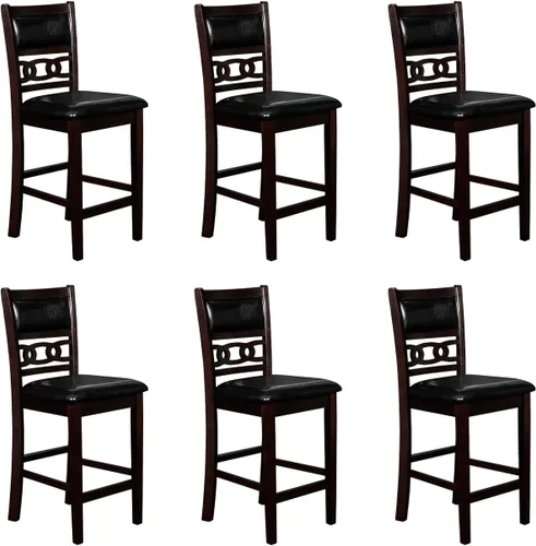 Vista 13 de New Classic Furniture Sillas de comedor Gia, juego de 2, color marrón