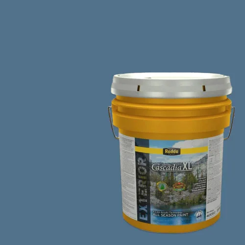 Vista 151 de Rodda Paint CASCADIA XL Pintura e imprimación satinada exterior en uno, cuarto de galón, Aquafir