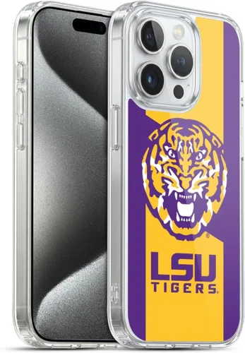 Vista 66 de Head Case Designs Funda de gel suave con licencia oficial de la Universidad Estatal de Louisiana LSU Camou compatible con Apple iPhone 7 Plus/iPhone