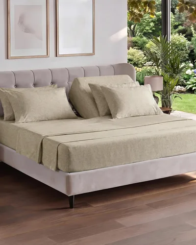 Vista 24 de Juego de sábanas Twin de 4 piezas - Cómodo, transpirable y refrescante - Juego de ropa de cama de lujo de hotel ultrasuave con bolsillos profundos