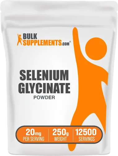 Vista 7 de BulkSupplements. com Selenio Glicinato en polvo – Selenio 200mcg, suplemento mineral – Rastro esencial mineral y sin gluten, 20 mg por porción, 100