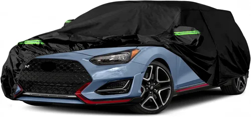 Vista 14 de Fundas impermeables para automóvil de repuesto para Hyundai Elantra 2006-2025, 6 capas para todo tipo de clima, ajuste personalizado, con puerta