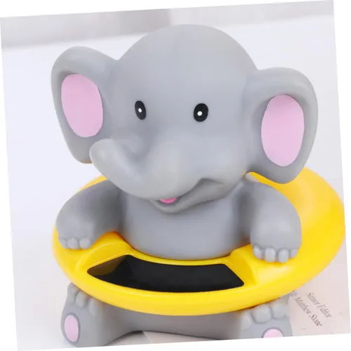 Vista 3 de 1 bañera de elefante de dibujos animados para bañera de hidromasaje, piscina, temperatura del agua para diseño de animales flotantes