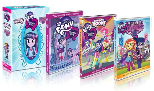 Vista 3 de My Little Pony Equestria Girls (Three Movie Gift Set)