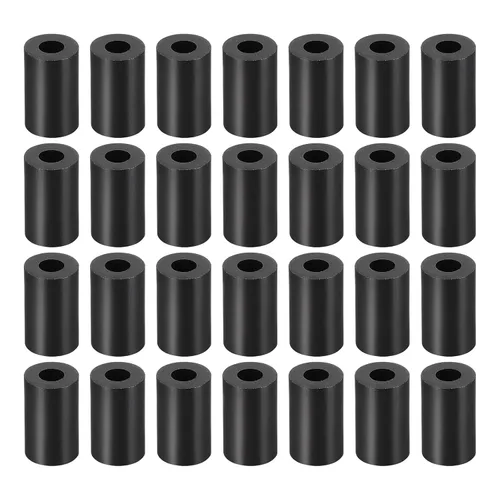 Vista 16 de YOKIVE 300 Pcs Black Round Spacer, Not Threaded Washers with High Insulation Effect, Keep Height Consistent, Great for M3 Screws (ABS, 3.2mmx7mmx2mm)