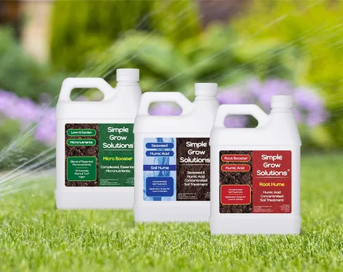 Vista 3 de Micro Booster Micronutrients 32 onzas + Ácido húmico de algas marinas de 32 onzas + Ácido húmico Root Hume 32 onzas