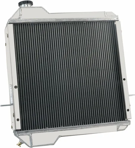 Vista 8 de 234876A1 234876A2 Radiador para retroexcavadora de caja 570 580L 580SSL 590SL 4300 P85, radiadores de enfriamiento de aluminio completo