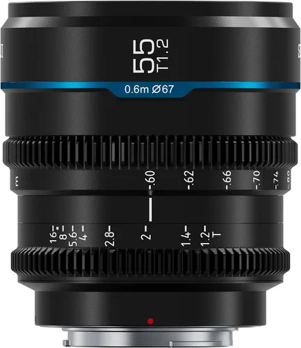 Vista 18 de Sirui Night Walker T1.2 Juego de Lentes Cine, 16mm, 24mm, 35mm, 55mm, 75mm Lentes de Apertura Grande con Enfoque Manual (Montura RF, Negro)