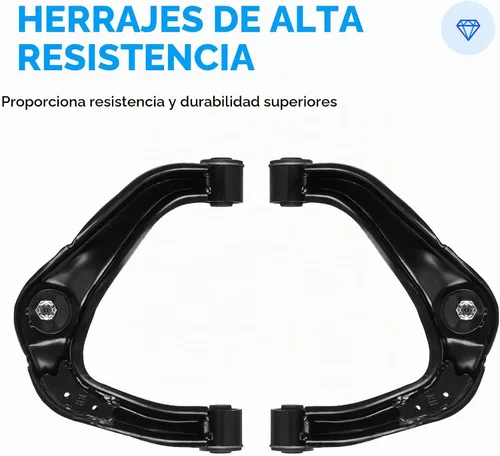 Vista 5 de Brazos de control superiores delanteros con rótula para Nissan Pathfinder Frontier 2005-2019, 2005-2012, Xterra 2005-2015 Kit de suspensión K621245