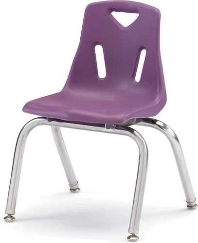 Vista 36 de Berries silla apilable con patas cromadas